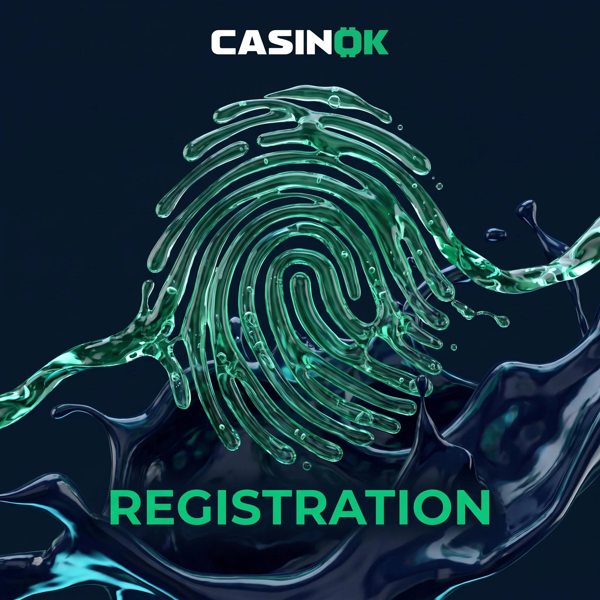 Casinok account registration